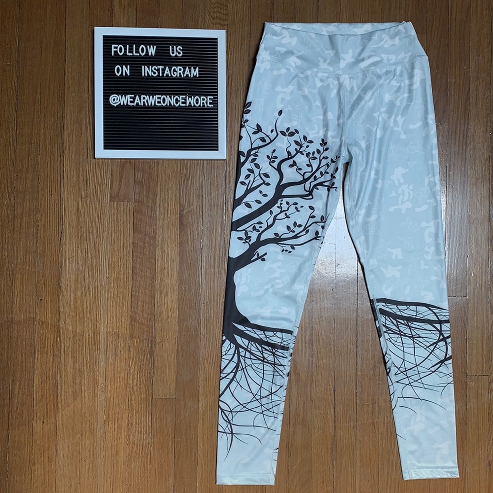Printed Workout Tights